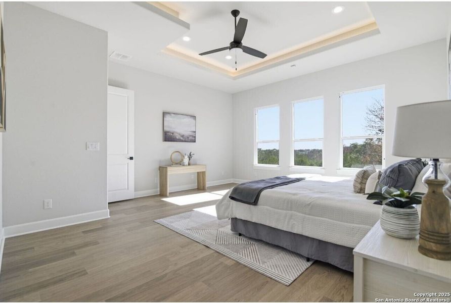 Furnished interior view inside a new home in , San Antonio (Image 15). Furnished interior view inside a new home in , San Antonio (Image 15).