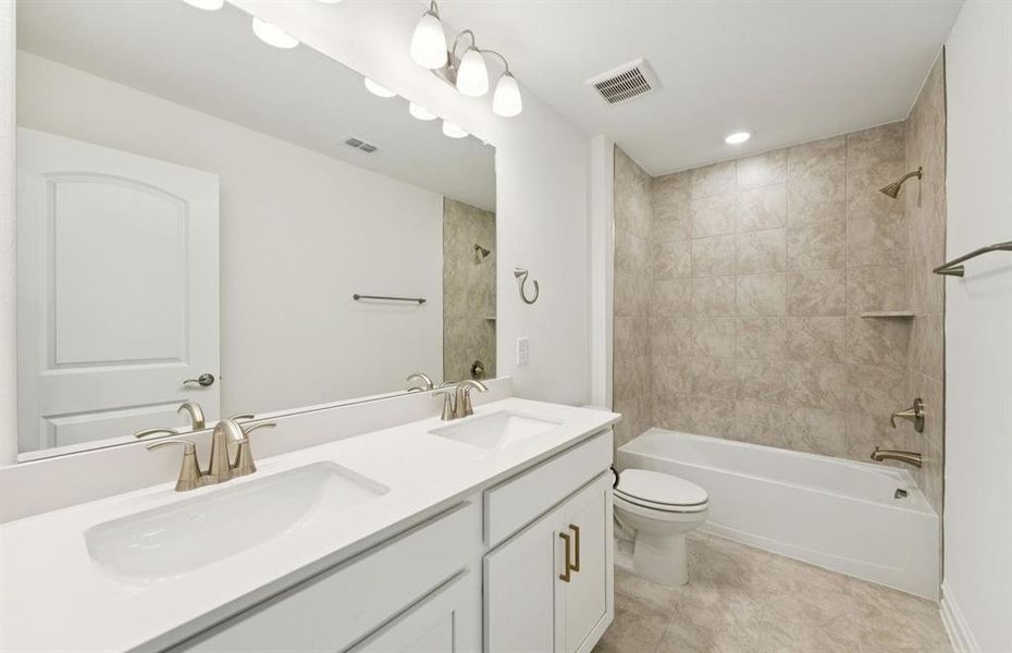 Spacious secondary bathroom *real home pictured Spacious secondary bathroom *real home pictured