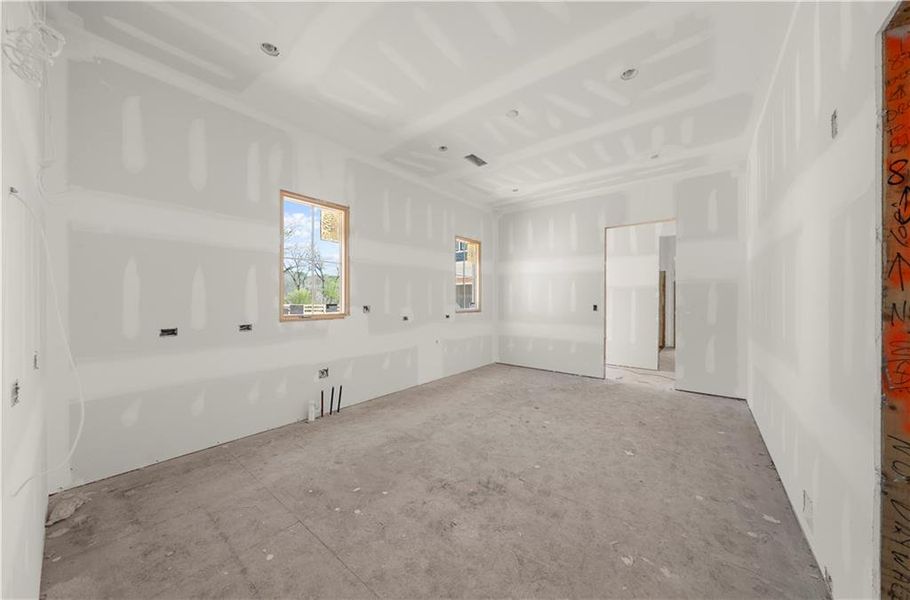 In-progress construction of a new home in , Canton, GA (Image 23).