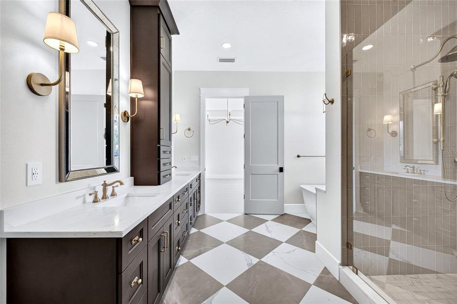 Furnished interior view inside a new home in , Dade City (Image 19).