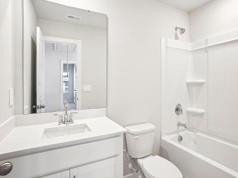 Furnished interior view inside a new home in Walnut Reserve, Conover (Image 6). Furnished interior view inside a new home in Walnut Reserve, Conover (Image 6).