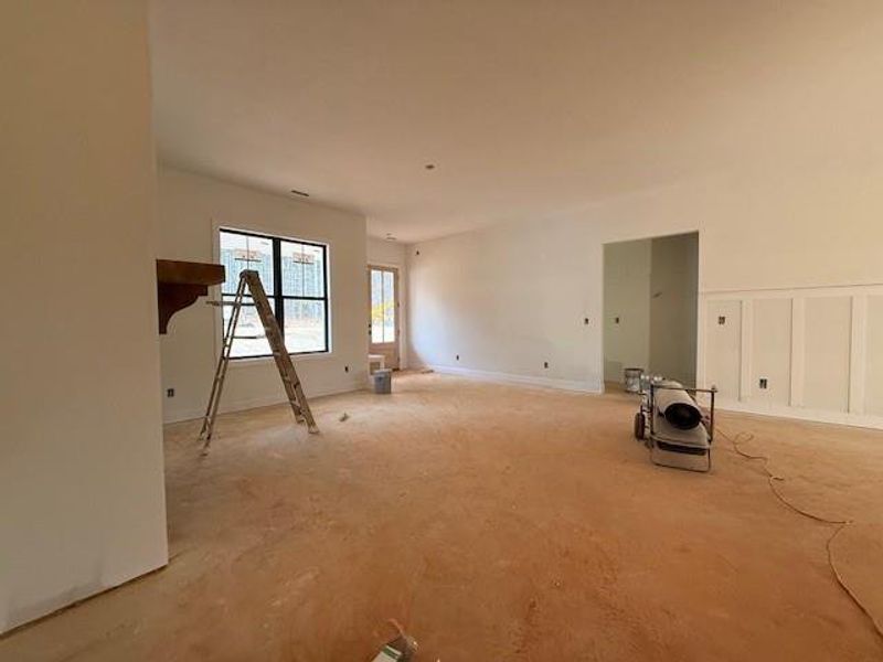 In-progress construction of a new home in , Rockmart, GA (Image 4).