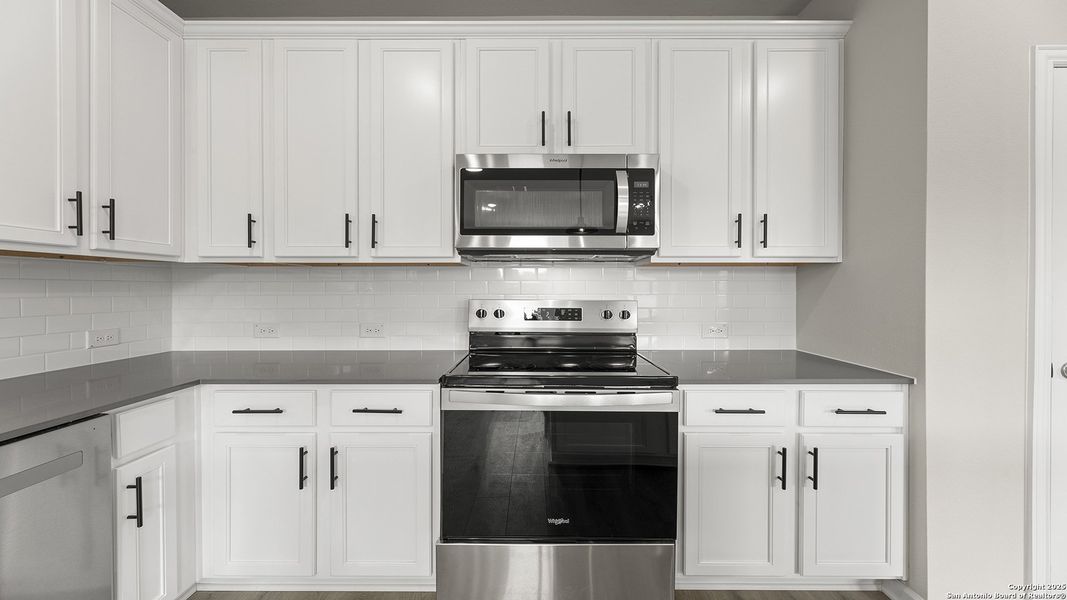 Furnished interior view inside a new home in Fairway Crossing 40s, San Antonio (Image 5).