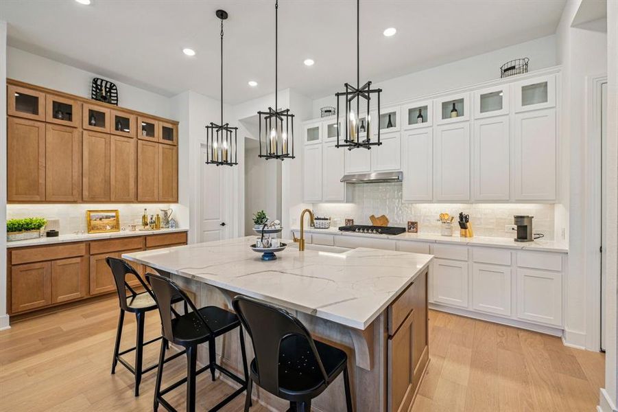 Furnished interior view inside a new home in Ridge Crossing, Waxahachie (Image 12).