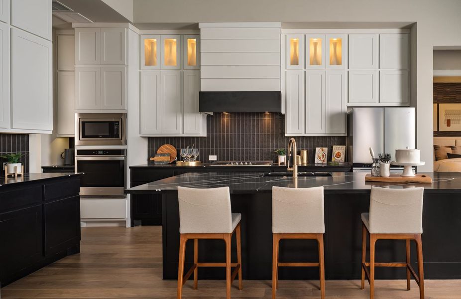 Furnished interior view inside a new home in Highland Crossing, Celina (Image 6).