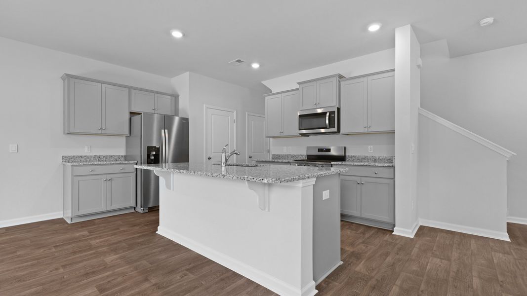 Representative furnished interior of a home built from the Aisle by D.R. Horton in Pine Hills at Cane Bay, Summerville (Image 4).