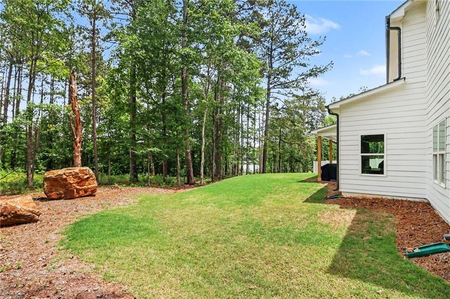 Exterior details and patio area of a home in , Marietta (Image 3).