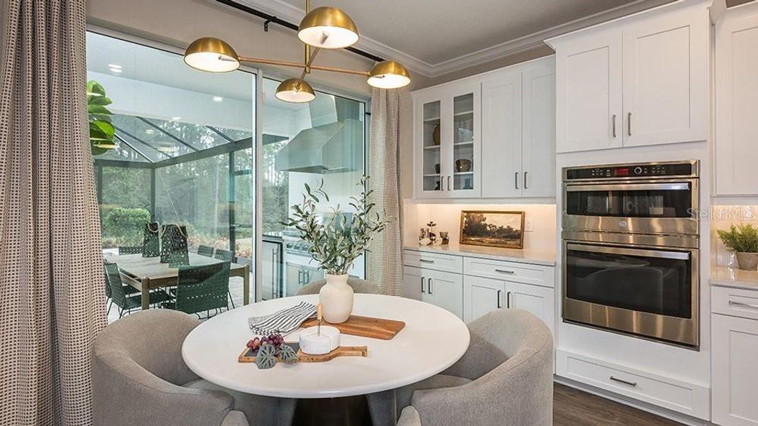 Furnished interior view inside a new home in Center Lake Ranch Community Group Page, St. Cloud (Image 8).