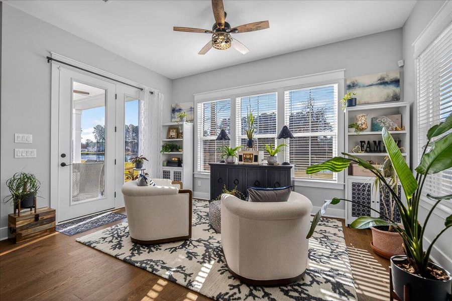 Furnished interior view inside a new home in , Summerville (Image 36).