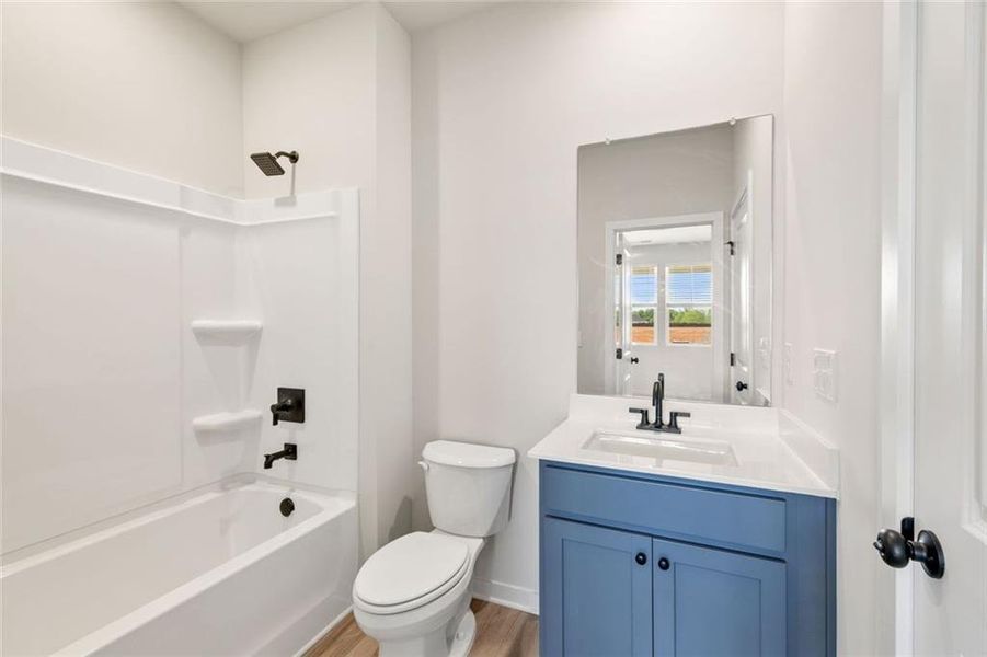 Furnished interior view inside a new home in Reserve at Gum Springs, Jefferson (Image 13). Furnished interior view inside a new home in Reserve at Gum Springs, Jefferson (Image 13).