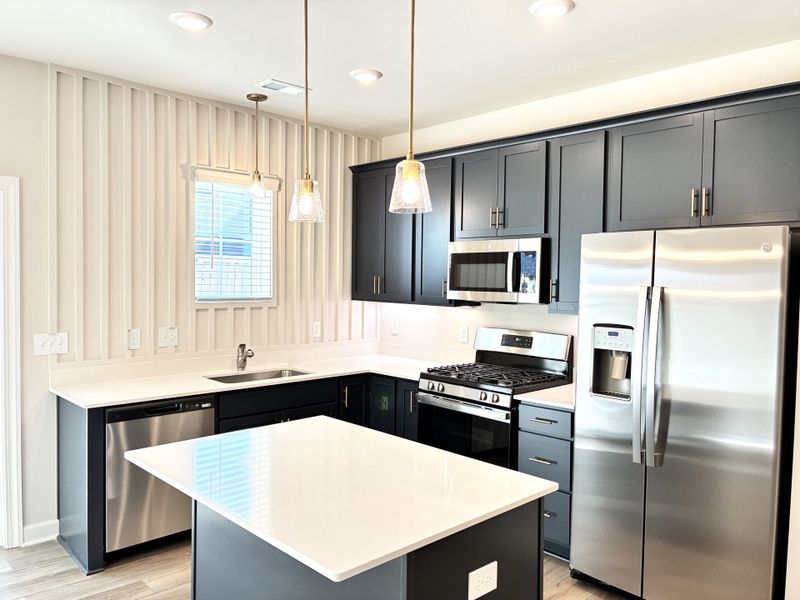 Furnished interior view inside a new home in Holly Ridge, Greenville (Image 4).