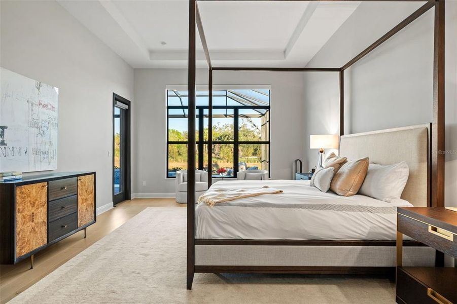 Furnished interior view inside a new home in , Sarasota (Image 9).