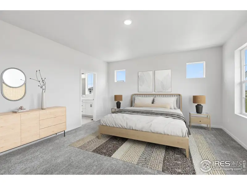 Furnished interior view inside a new home in Kinston Cottage, Loveland (Image 6).