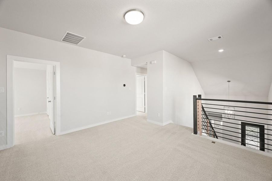 Spacious, unfurnished interior of a new home in Grand Central Park: 40ft. lots, Conroe (Image 18). Spacious, unfurnished interior of a new home in Grand Central Park: 40ft. lots, Conroe (Image 18).