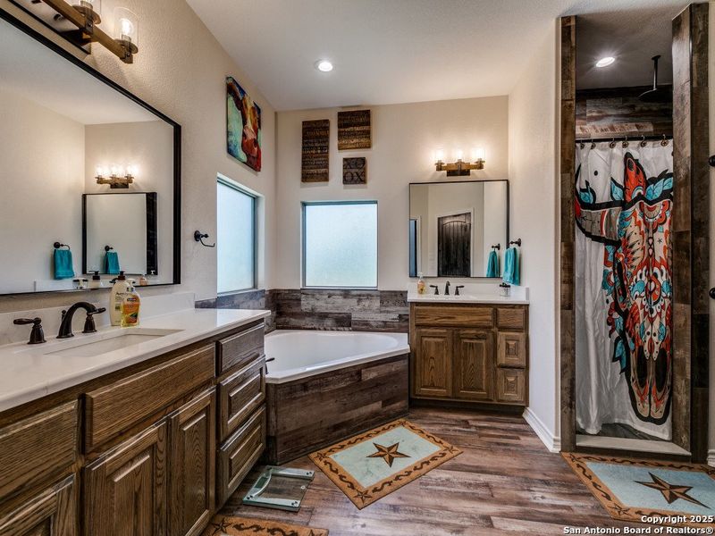 Furnished interior view inside a new home in , Jourdanton (Image 6).