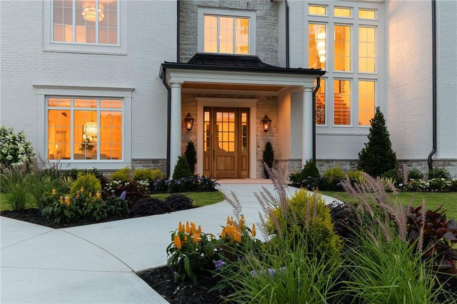 Exterior details and patio area of a home in , Canton (Image 48).