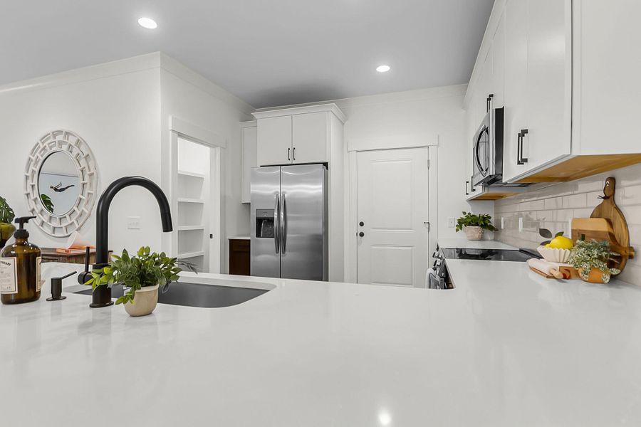 Furnished interior view inside a new home in , Charleston (Image 14).
