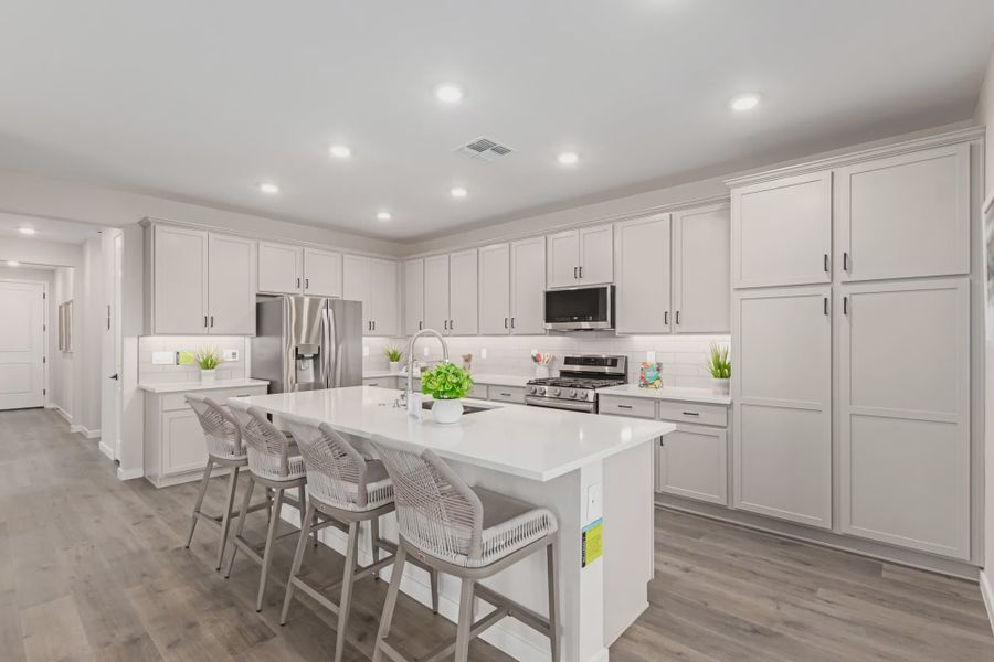 Furnished interior view inside a new home in Avanti at Granite Vista, Waddell (Image 7). Furnished interior view inside a new home in Avanti at Granite Vista, Waddell (Image 7).