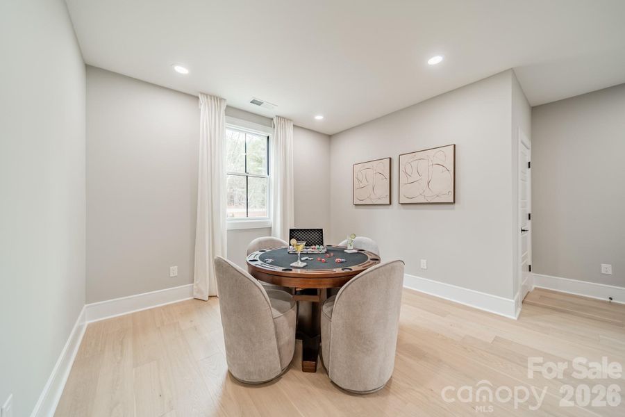 Furnished interior view inside a new home in , Weddington (Image 6).