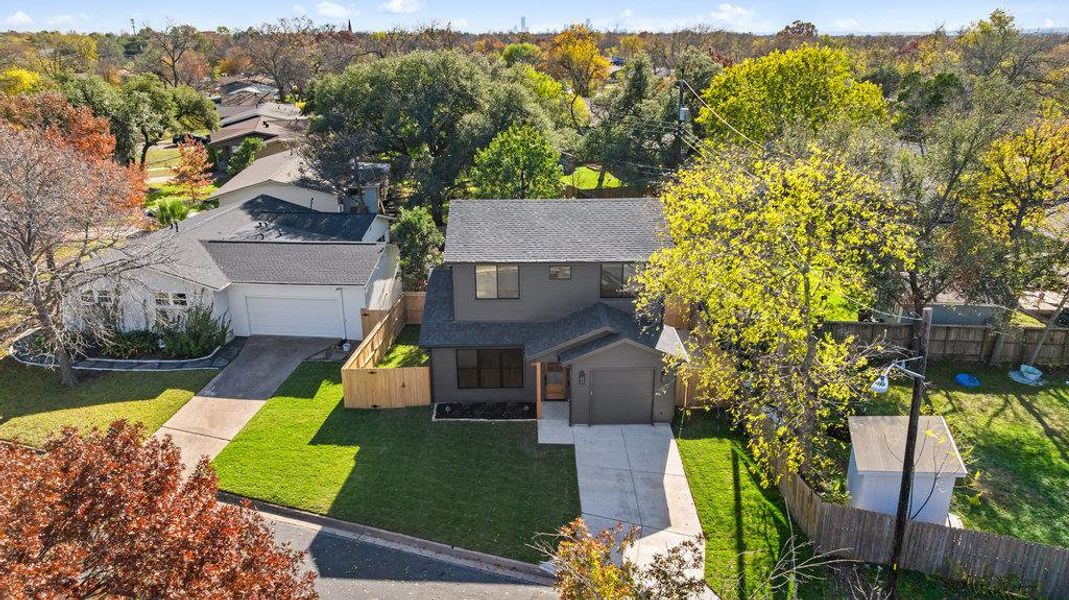 Front exterior of a new home in , Austin, TX, highlighting curb appeal (Image 25).