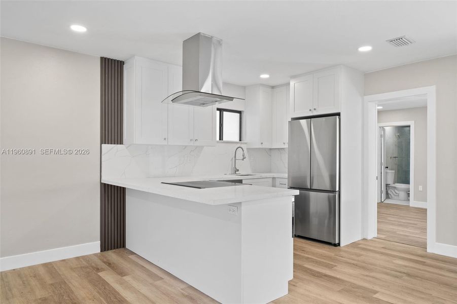 Furnished interior view inside a new home in , Cutler Bay (Image 9).