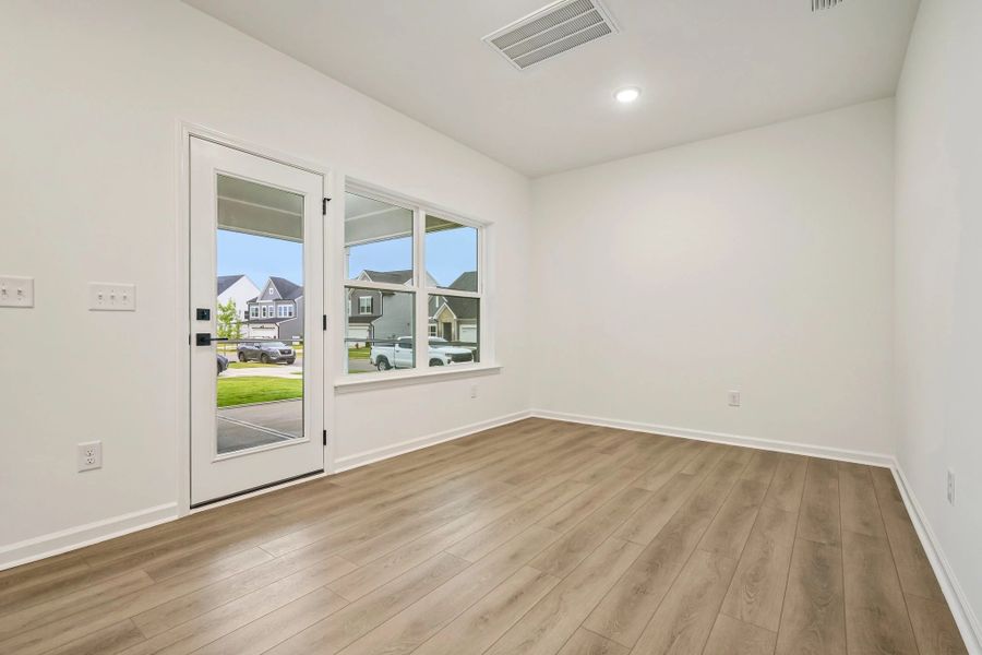 Spacious, unfurnished interior of a new home in Crescent Mills, Wilson's Mills (Image 18). Spacious, unfurnished interior of a new home in Crescent Mills, Wilson's Mills (Image 18).
