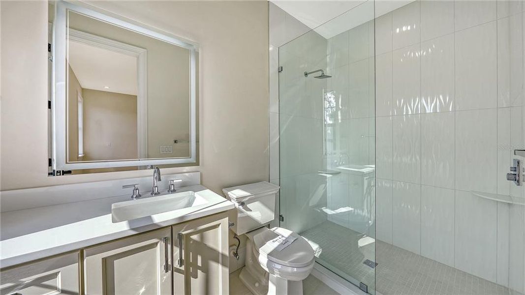 Furnished interior view inside a new home in , Sarasota (Image 44).