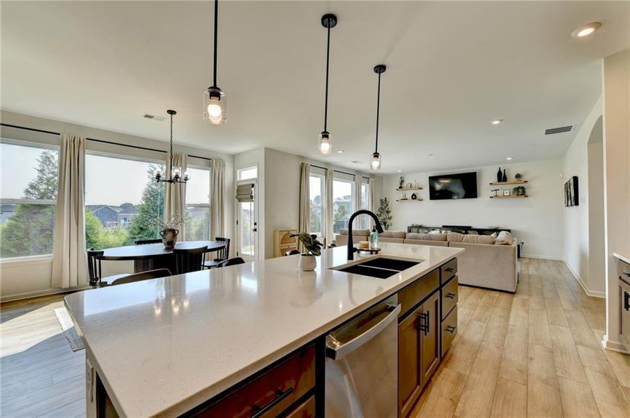 Furnished interior view inside a new home in Sweetbay Farm, Lawrenceville (Image 57).