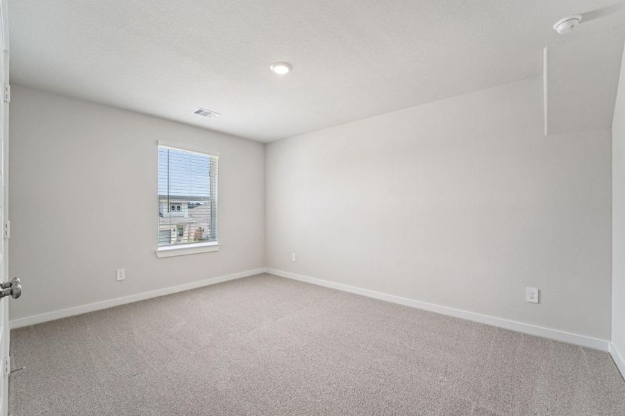 Spacious, unfurnished interior of a new home in Landing Meadows - Traditional Series, New Caney (Image 44). Spacious, unfurnished interior of a new home in Landing Meadows - Traditional Series, New Caney (Image 44).