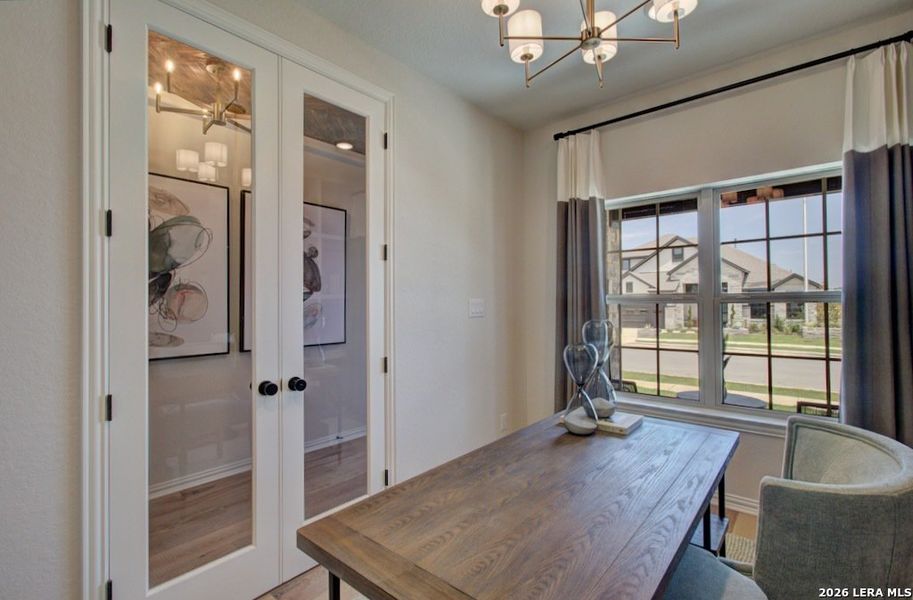Furnished interior view inside a new home in Sunflower Ridge, New Braunfels (Image 8). Furnished interior view inside a new home in Sunflower Ridge, New Braunfels (Image 8).