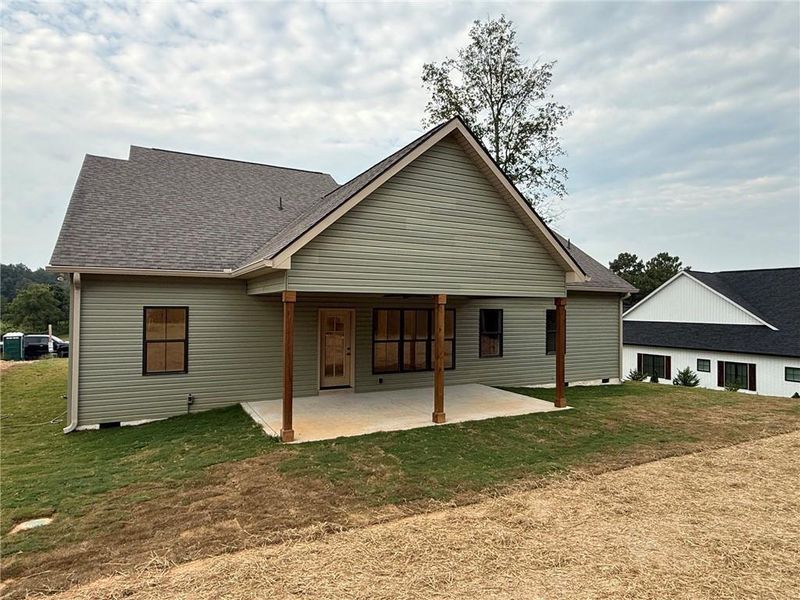 Exterior details and patio area of a home in , Calhoun (Image 4).