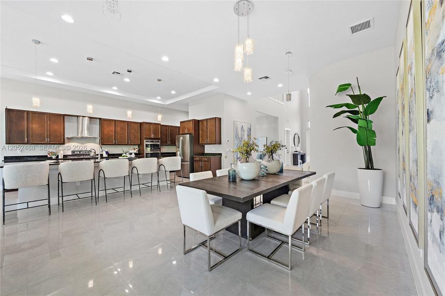 Furnished interior view inside a new home in , Palm Beach Gardens (Image 23).