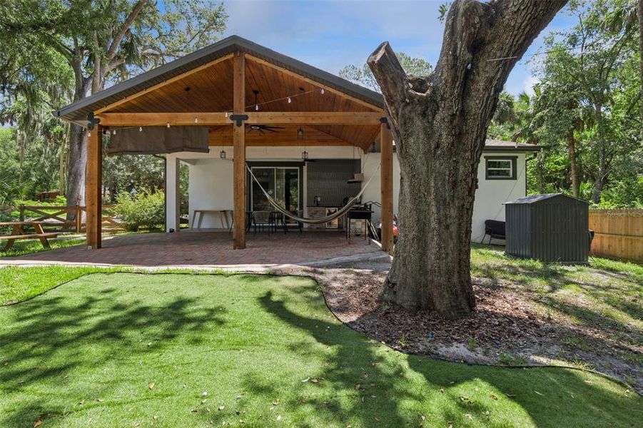 Exterior details and patio area of a home in , Debary (Image 29). Exterior details and patio area of a home in , Debary (Image 29).