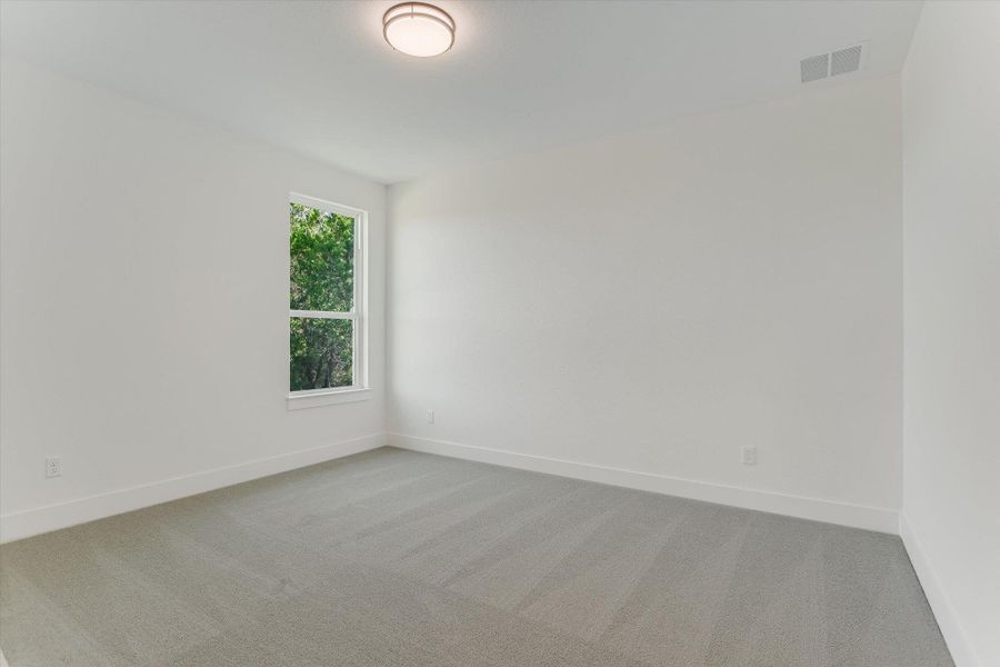 Spacious, unfurnished interior of a new home in ClearWater Ranch, Liberty Hill (Image 16). Spacious, unfurnished interior of a new home in ClearWater Ranch, Liberty Hill (Image 16).