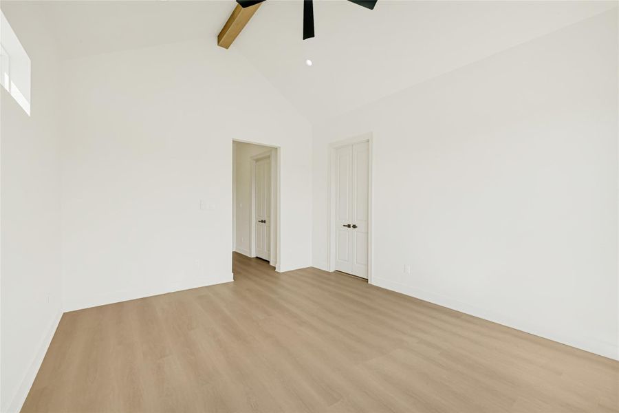 Vaulted Primary Ceilings
