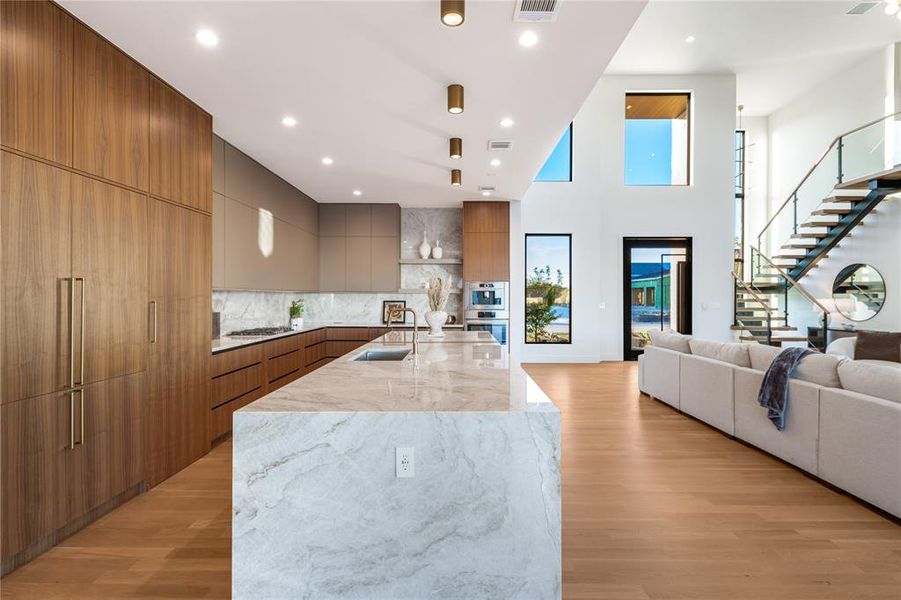 Furnished interior view inside a new home in , Heath (Image 11).