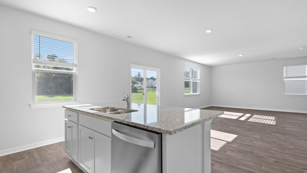 Furnished interior view inside a new home in The Ranch, Holly Hill (Image 5).