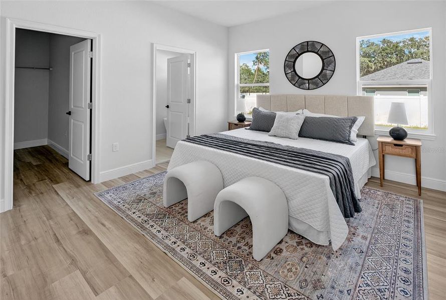 Furnished interior view inside a new home in , Ocala (Image 15).