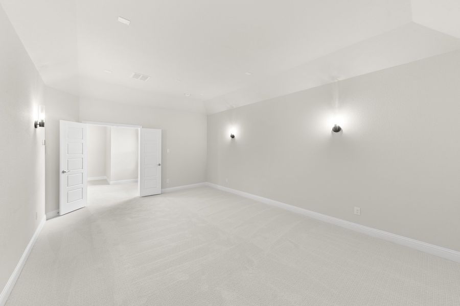Spacious, unfurnished interior of a new home in Estates at Rockhill, Frisco (Image 24). Spacious, unfurnished interior of a new home in Estates at Rockhill, Frisco (Image 24).