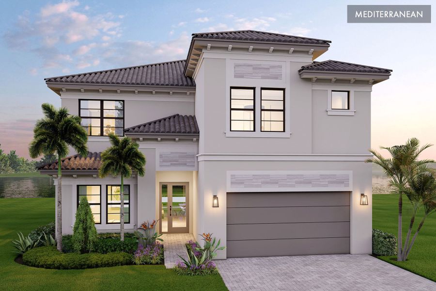 Representative exterior photo of a completed home built from the Orion by GL Homes in Apex at Avenir, Palm Beach Gardens, FL (Image 12). Representative exterior photo of a completed home built from the Orion by GL Homes in Apex at Avenir, Palm Beach Gardens, FL (Image 12).