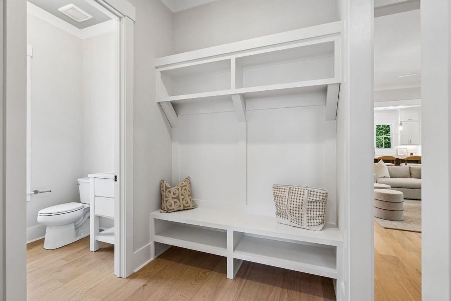 Furnished interior view inside a new home in , Charleston (Image 16).