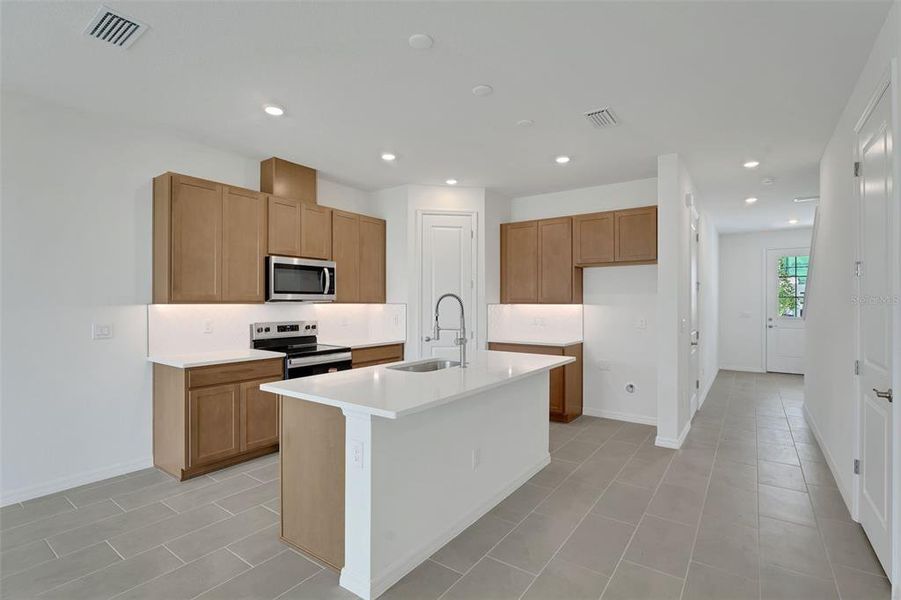 Furnished interior view inside a new home in Shores at Mirada, San Antonio (Image 8).