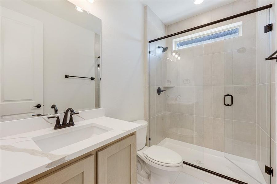 Furnished interior view inside a new home in Windsong Ranch Classic 61, Prosper (Image 7). Furnished interior view inside a new home in Windsong Ranch Classic 61, Prosper (Image 7).