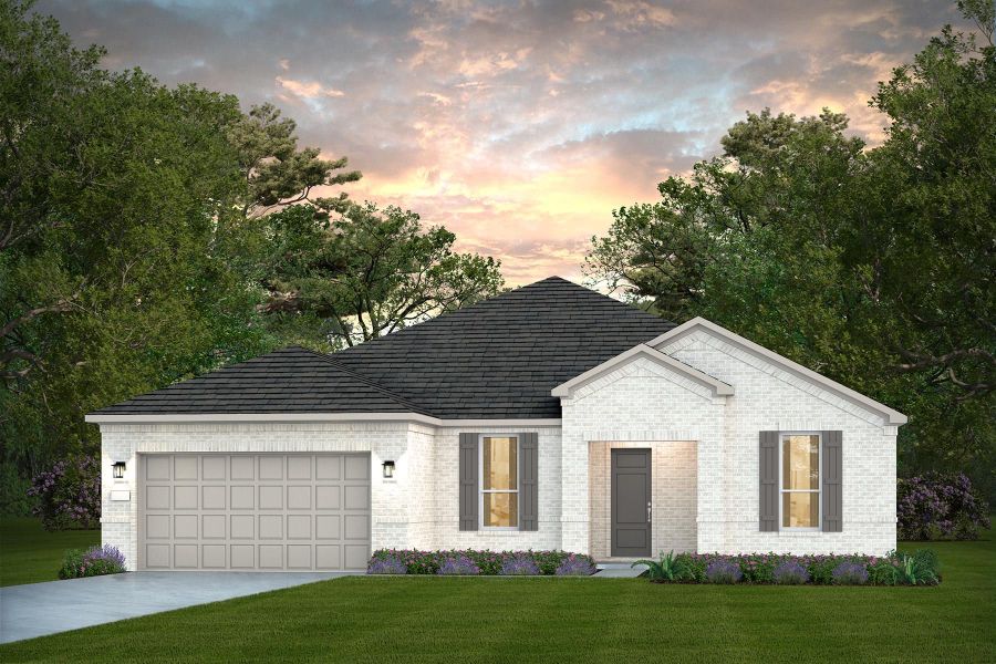 Representative exterior photo of a completed home built from the Stardom by Del Webb in Sun City Texas, Georgetown, TX (Image 24).