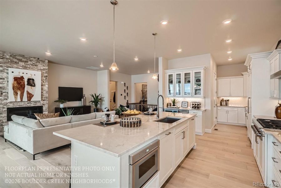 Furnished interior view inside a new home in , Broomfield (Image 21).
