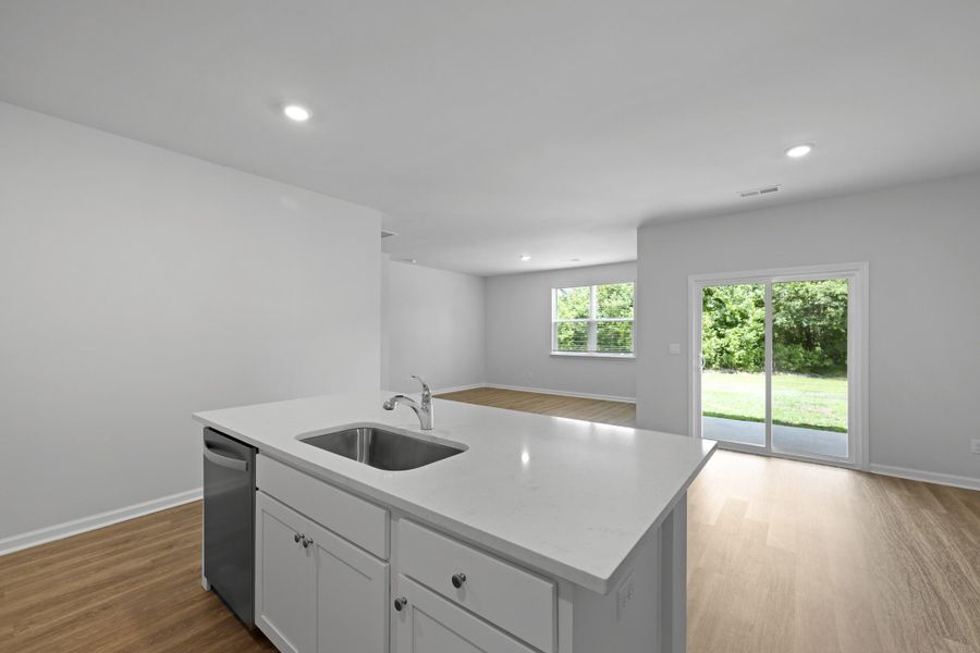 Furnished interior view inside a new home in Pineview North, Summerville (Image 7).