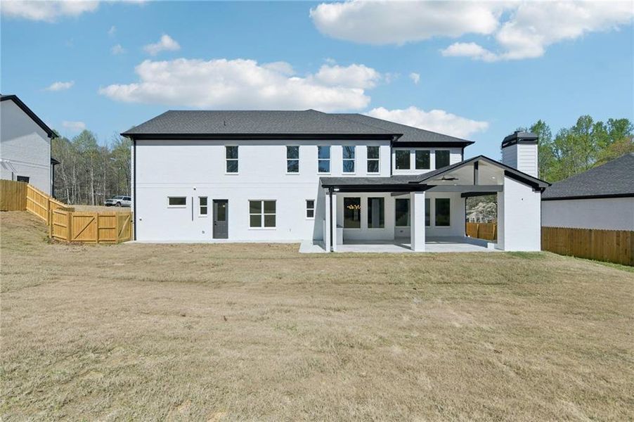 Exterior details and patio area of a home in , Grayson (Image 4).
