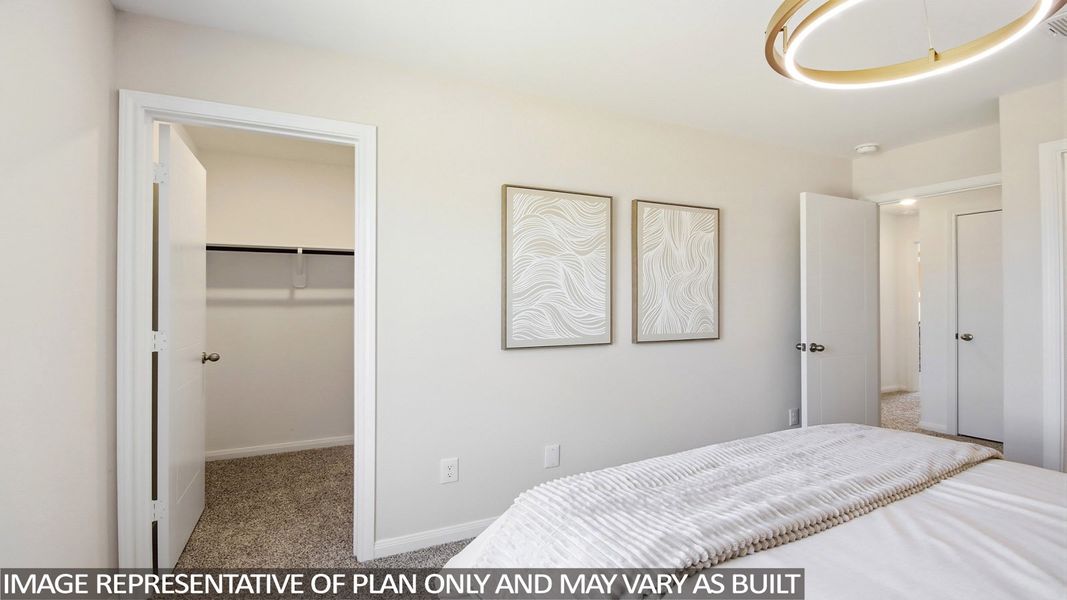 Furnished interior view inside a new home in Gemini, Splendora (Image 10).