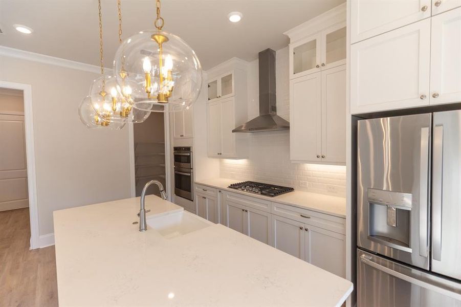 Furnished interior view inside a new home in Waterhaven, Cumming (Image 13).