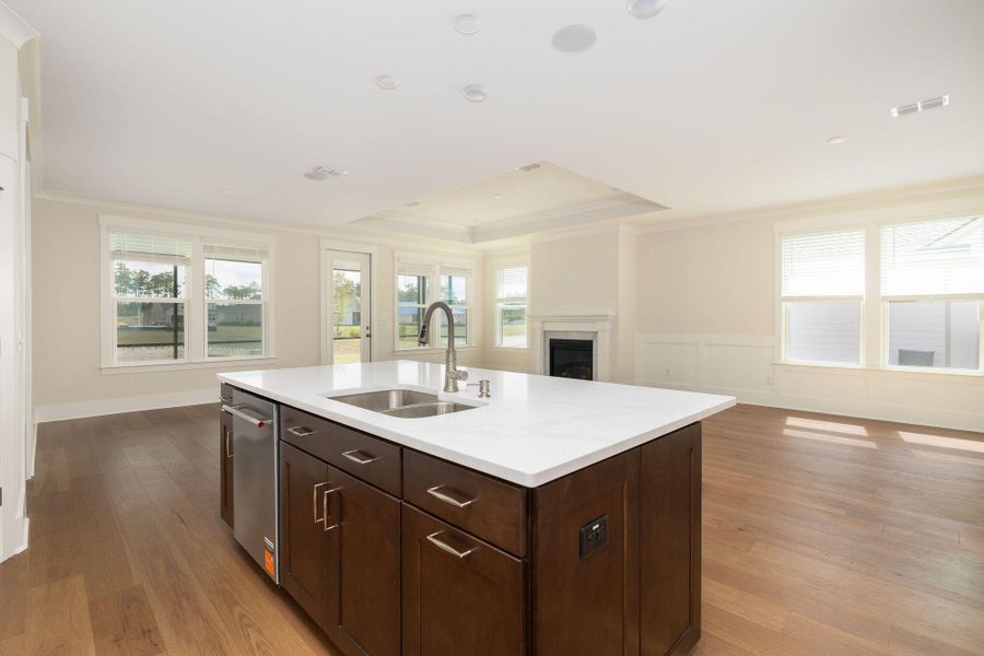 Furnished interior view inside a new home in , Charleston (Image 18).